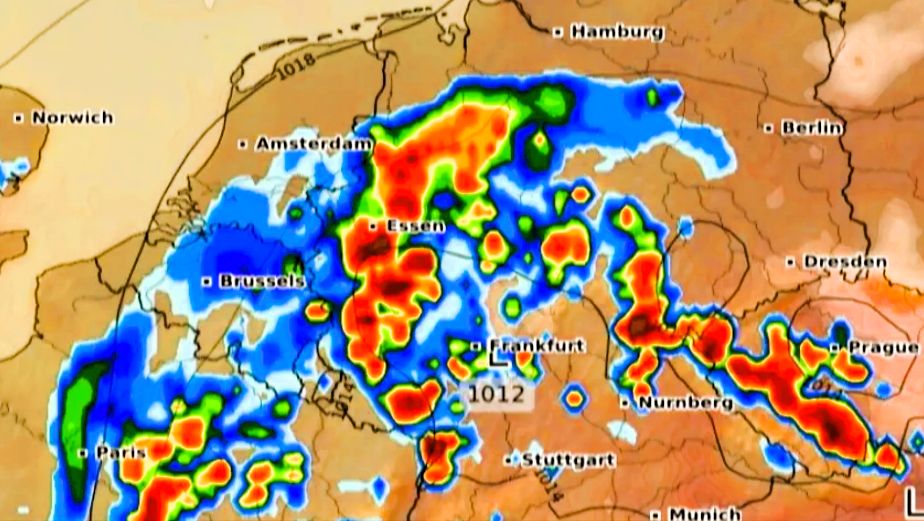 Neue Unwetterwarnung für Freitag und das Wochenende! Sturm und Starkregen angekündigt!
