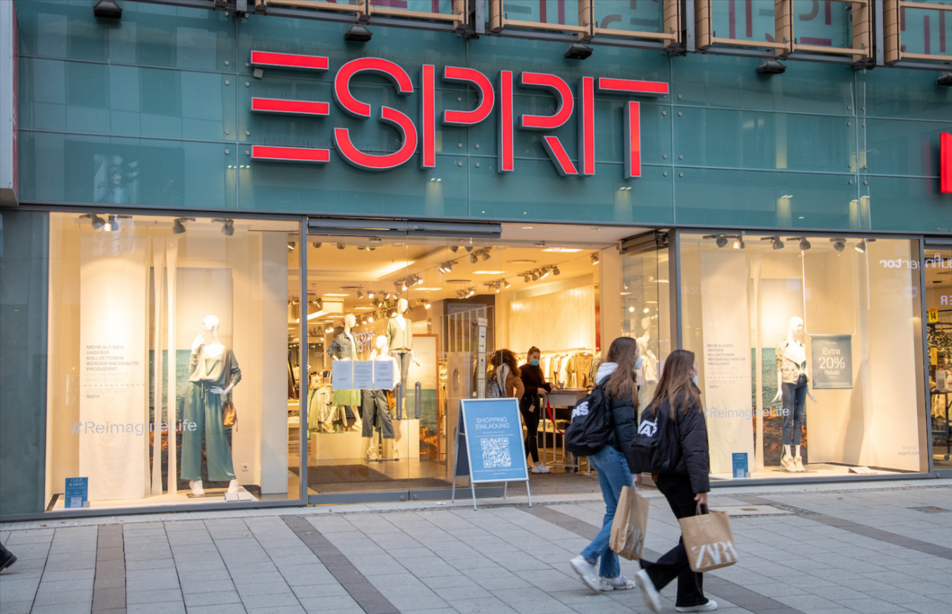 Eilmeldung! Modekette Esprit ist pleite - Insolvenzantrag gestellt! 1500 Arbeitsplätze bedroht